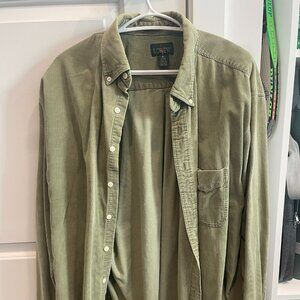 JCREW Corduroy Button Up